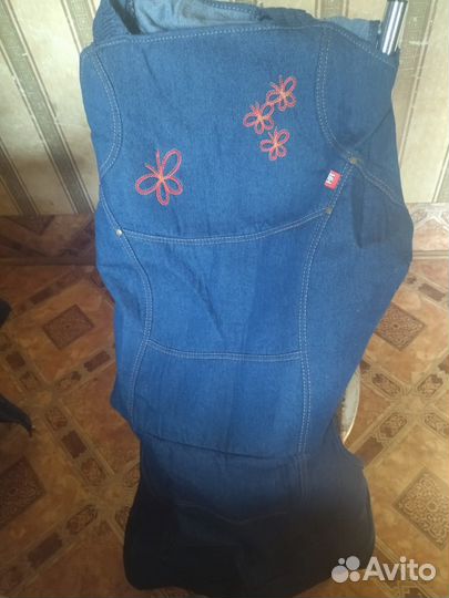 Чехлы для Рено логан на передние сиденья джинса