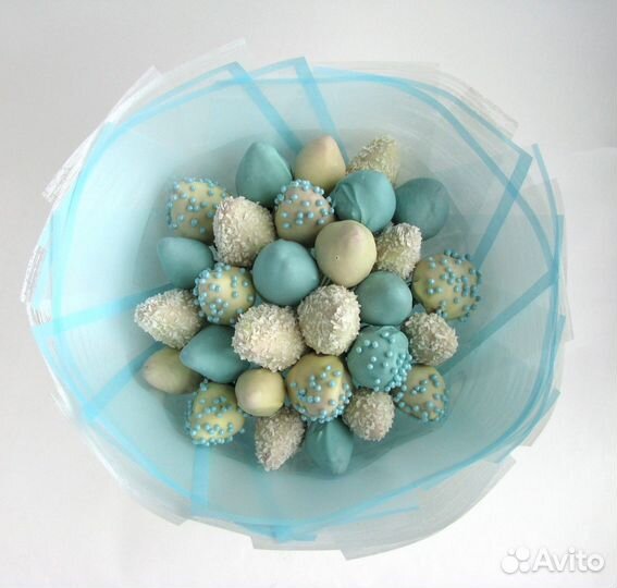 Букет из клубники в шоколаде