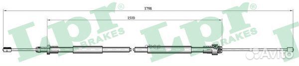 Трос стояночного тормоза C0104B Lpr