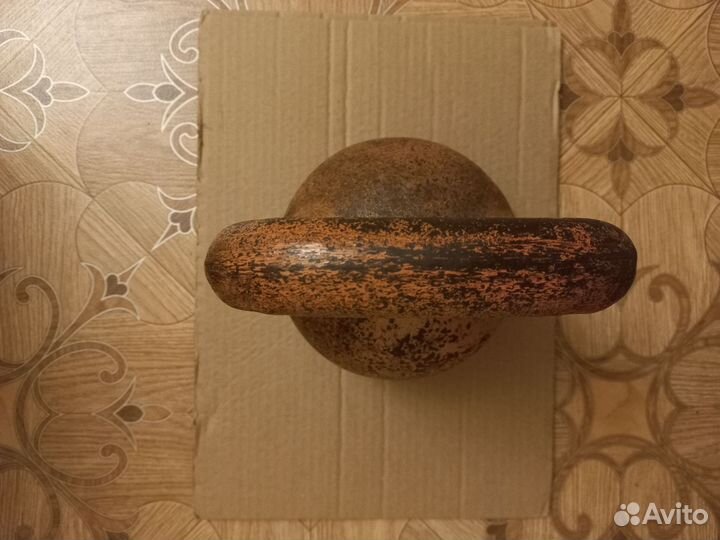 Советская чугунная гиря 16 кг