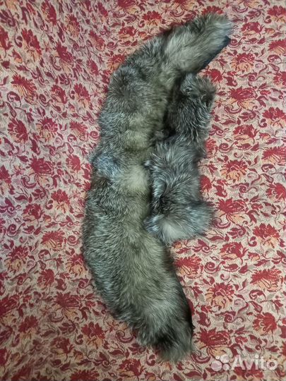 Меховой воротник песец