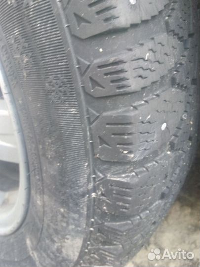 Зимние шины4 диска литье