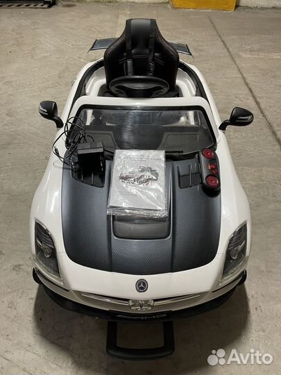 Электромобиль mercedes amg sls, детский, мерседес