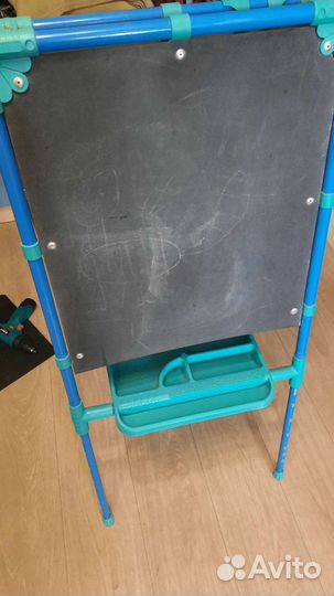 Мольберт детский двухсторонний (магнит/доска)