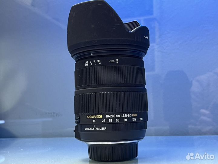 Объектив для Nikon - Sigma 18-200mm OS HSM