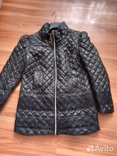 Куртка демисезонная стеганая женская 48