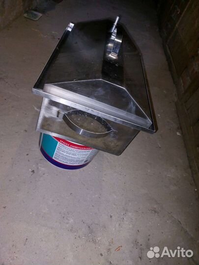 Коптильня горячего копчения из нержавейки