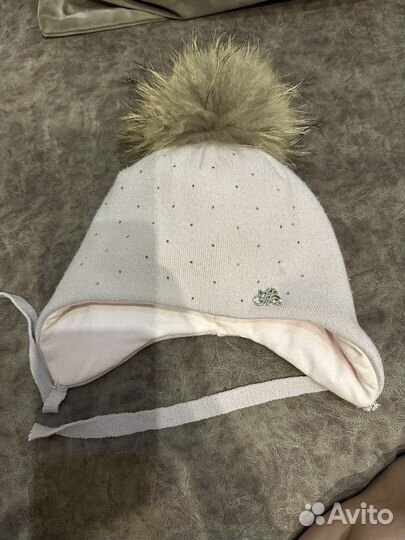 Шапка зимняя для девочки 50 52