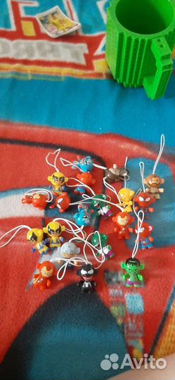 Фигурки Марвел Киндер сюрприз