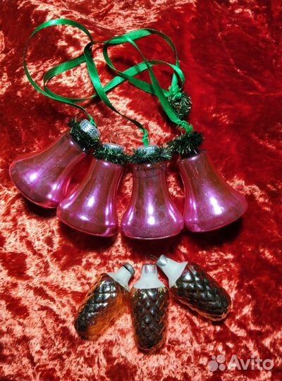 Елочные игрушки ГДР (Лауша)