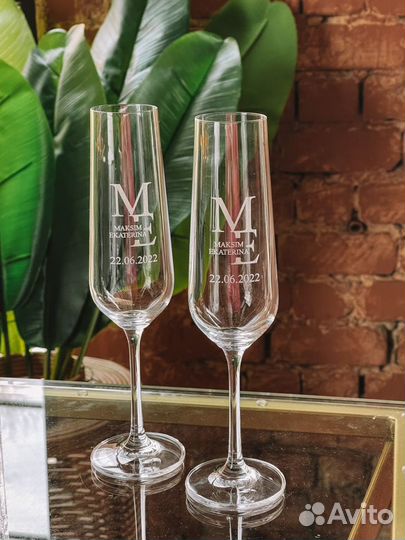 Свадебные бокалы
