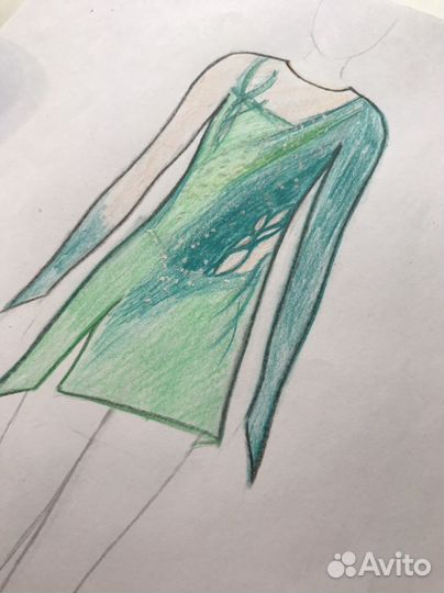 Платье для фигурного катания