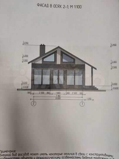 Дом 95 м² на участке 4 сот.