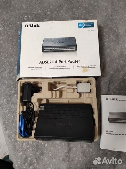 D link DSL 2540u