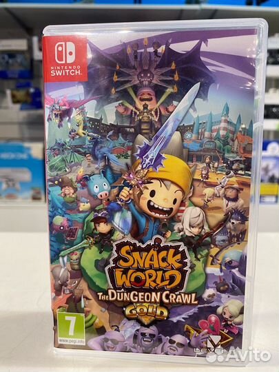 Snack World:The dungeon crawl Gold - игры Switch