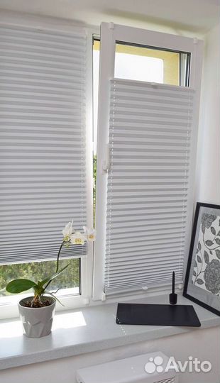 Шторы плиссе, рулонные шторы