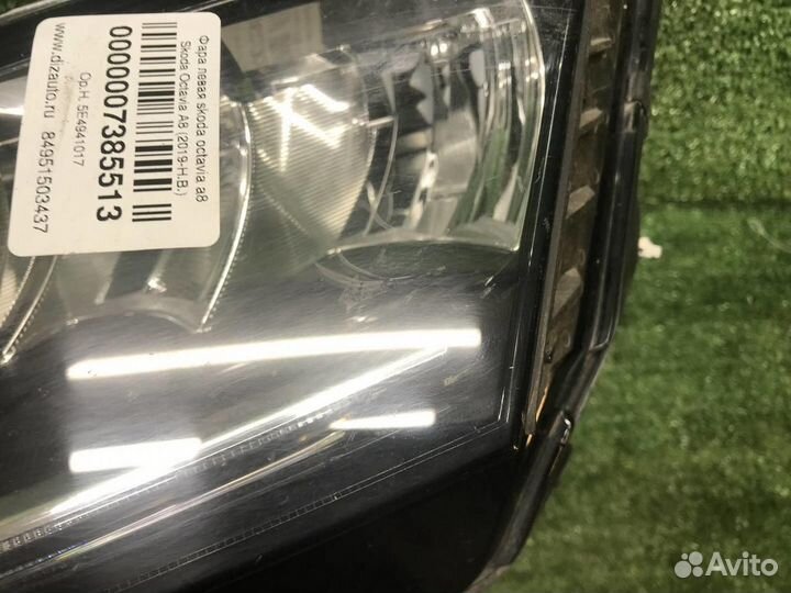 Фара левая Skoda Octavia