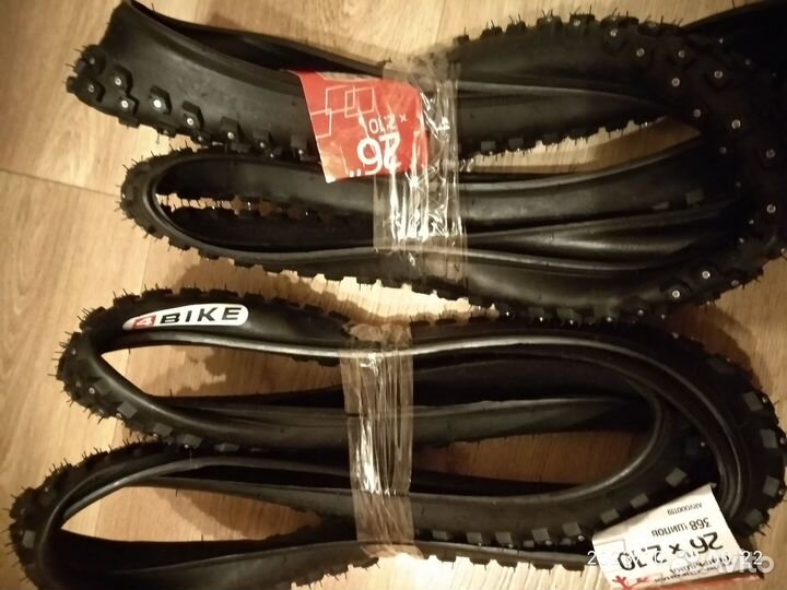 Вело покрышки зимние 26, 2 шт