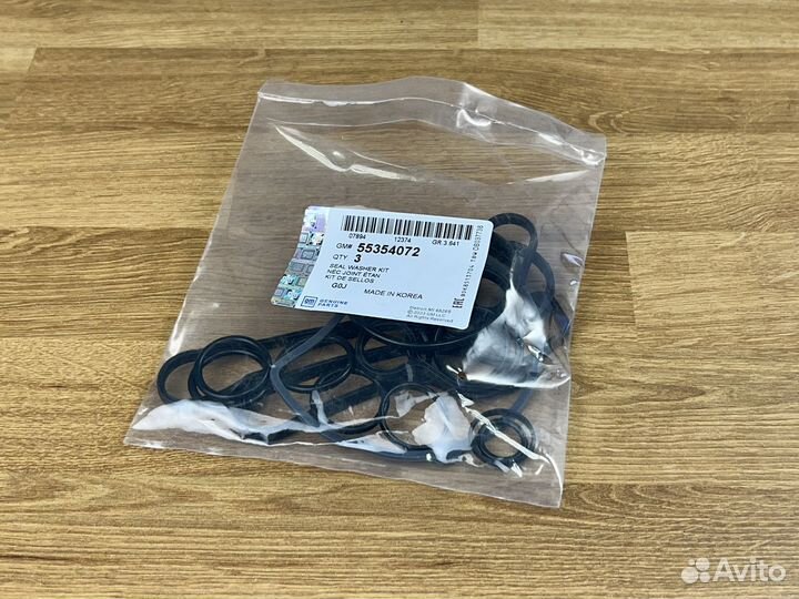 Прокладки теплообменника GM 55354072