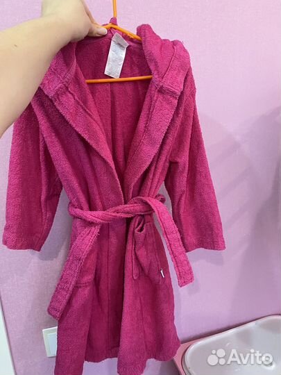 Детский махровый халат 110 116