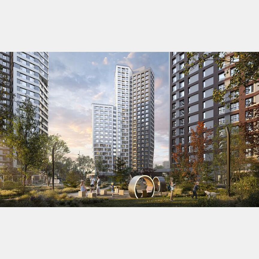 2-к. квартира, 65 м², 17/25 эт.