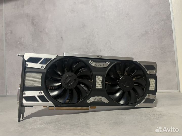Evga GTX1070 8gb на пломбе