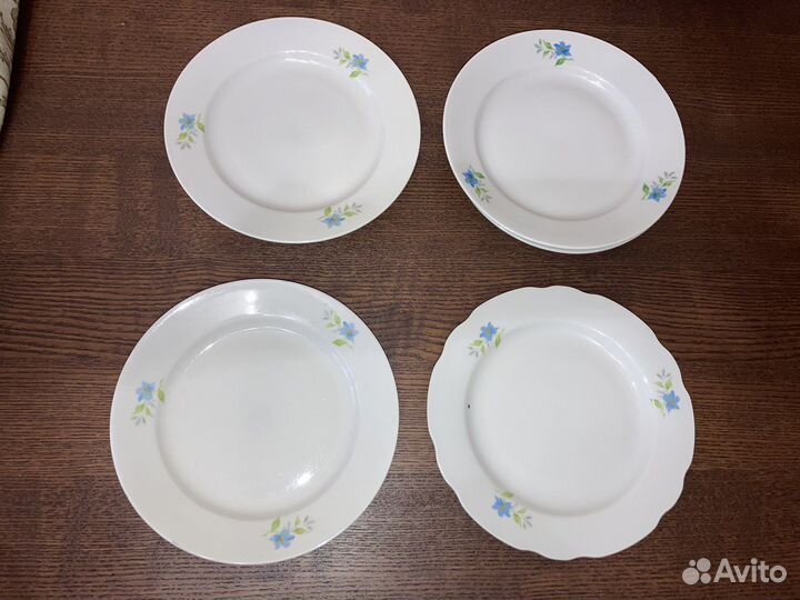 Тарелки разные