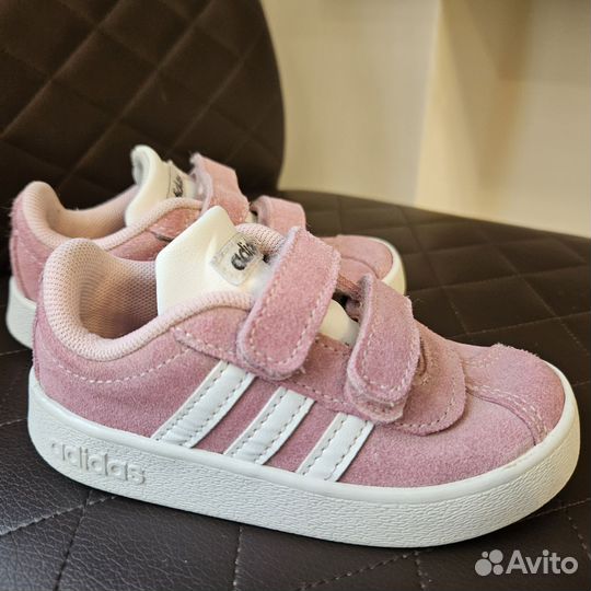 Кеды adidas, детские, для девочки, 23 размер