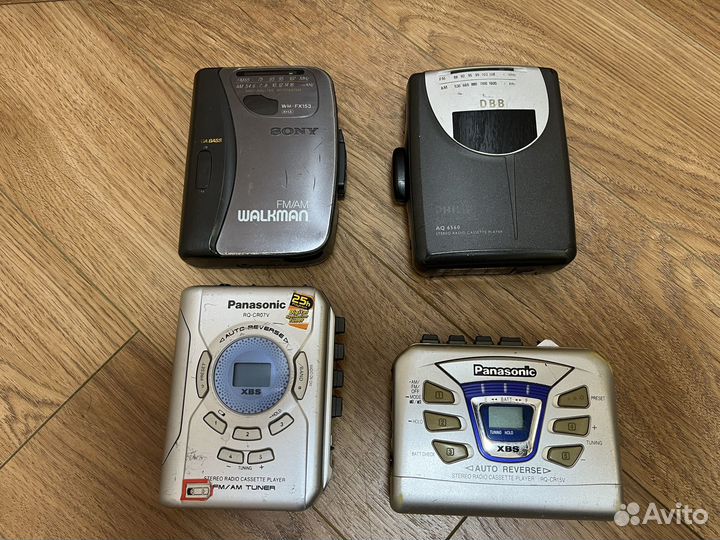 Кассетные плееры Sony, Panasonik,Philips