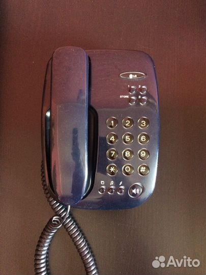 Телефон LG проводной стационарный