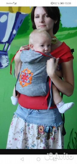 Слинг эргономичный рюкзак