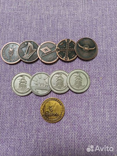 Обменяю монеты Пятёрочка