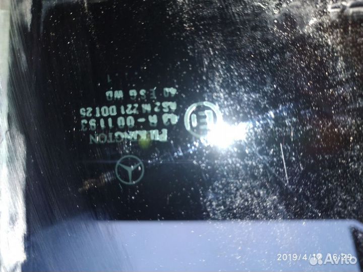 Стекло заднее двери Mercedes Benz W203 2000-2006
