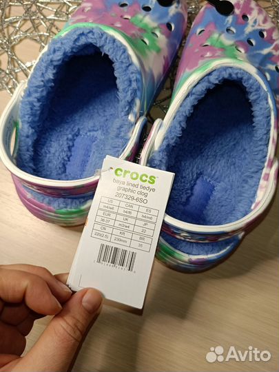 Новые сабо crocs