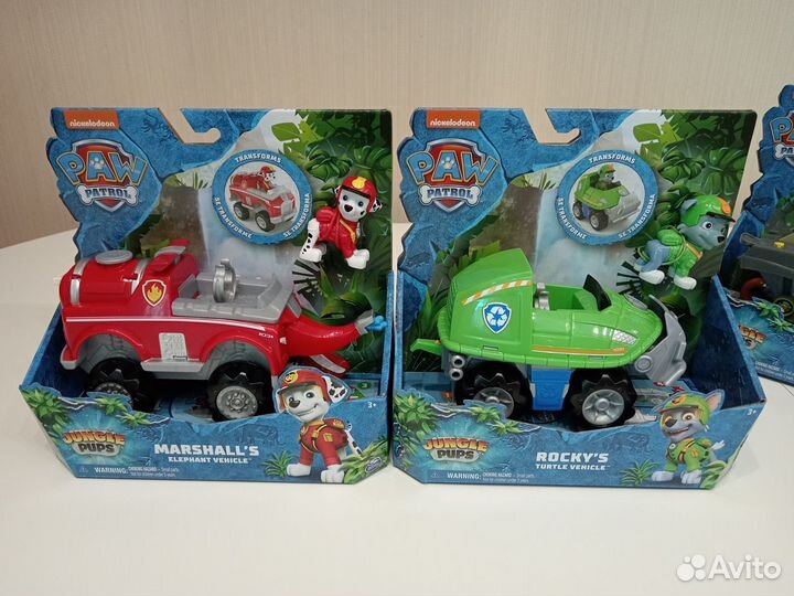 Новый Paw patrol Jungle Pups Джунгли