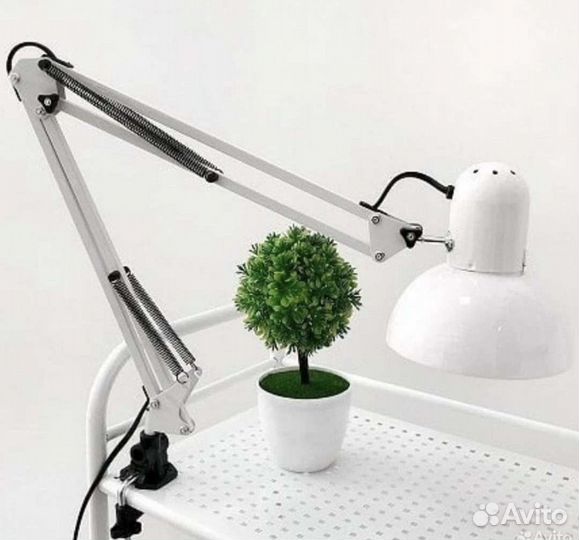 Лампа настольная Терциал, Тумба Икеа