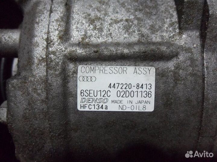 Компрессор кондиционера 4472208413 Audi A4 B6