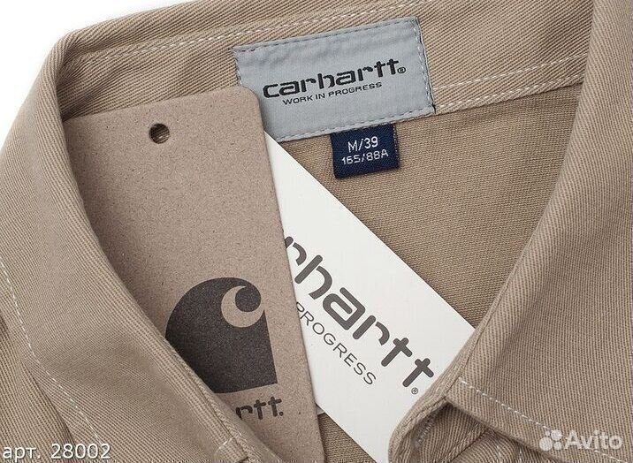 Рубашка Carhartt Коричневая