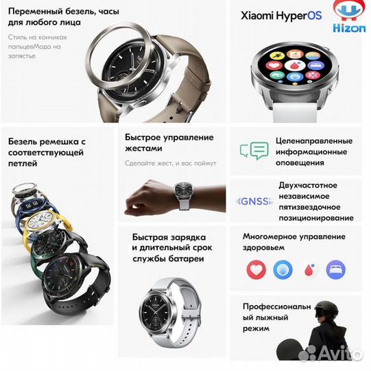 Умные смарт часы Xiaomi Watch S3 - новые