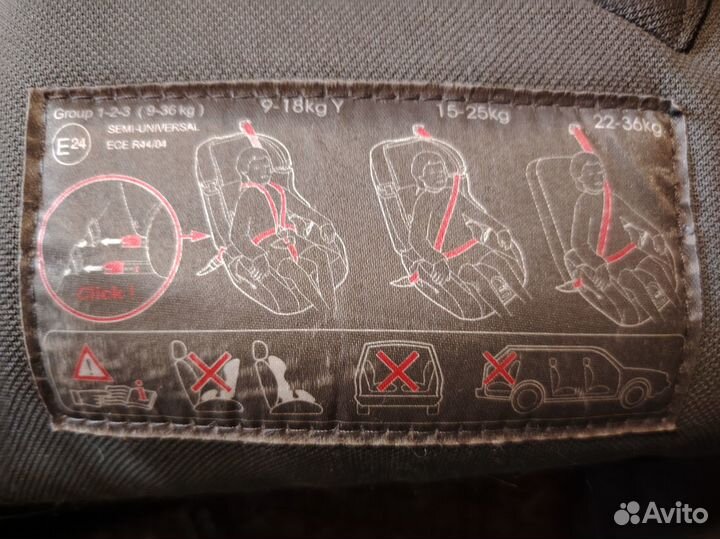 Детское автокресло 9-36 кг isofix Inglesina I Fix