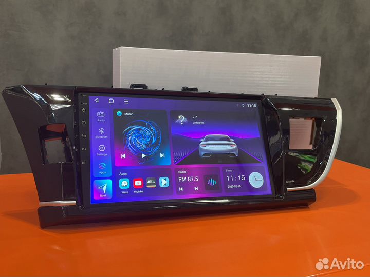 Автомагнитола на андроиде для Toyota Corolla e160