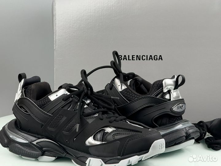 Balenciaga Track Sneaker Black Silver