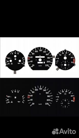 Спидометр, приборка mercedes