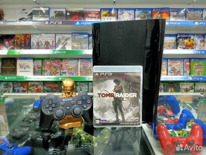 Sony Playstation 3 Super Slim + Tomb Raider