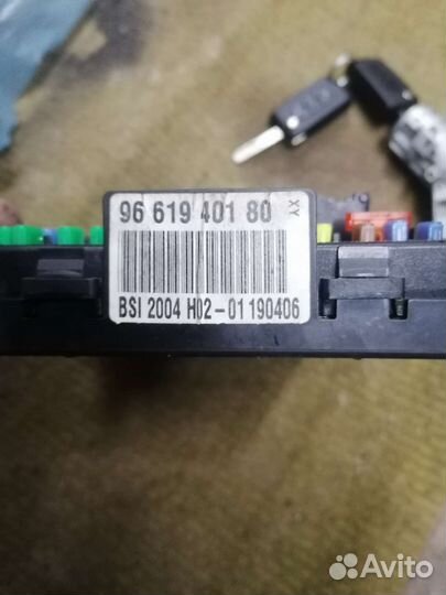 Блок bsi citroen c4