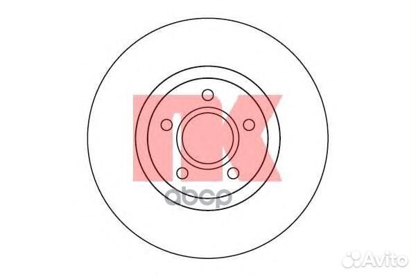 Диск тормозной ford focus II/III/C-MAX 03/ VOL