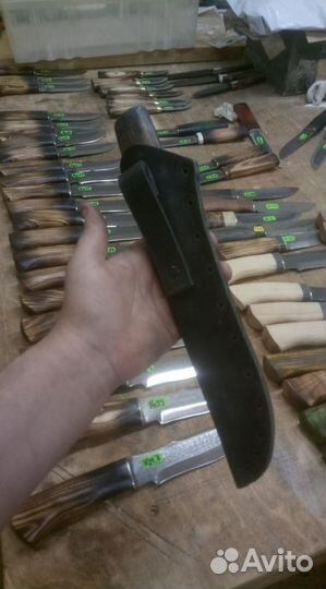 Нож охотничий ручной работы