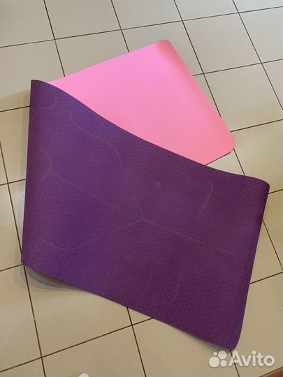 Коврик для йоги и фитнеса