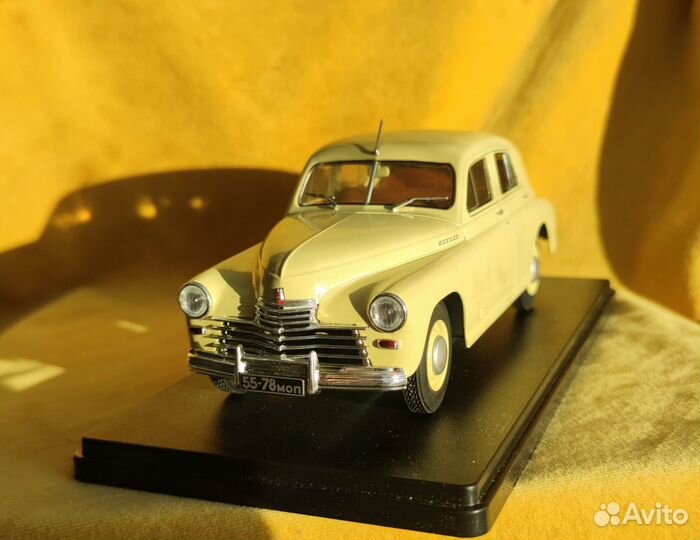 Модели автомобилей 1 24 газ м20 победа Hachette