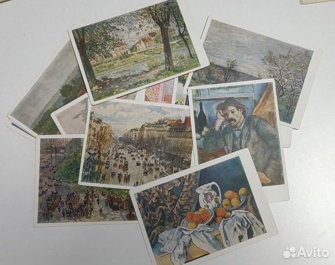 19 шт Почтовые открытки СССР. Эрмитаж 1960 г